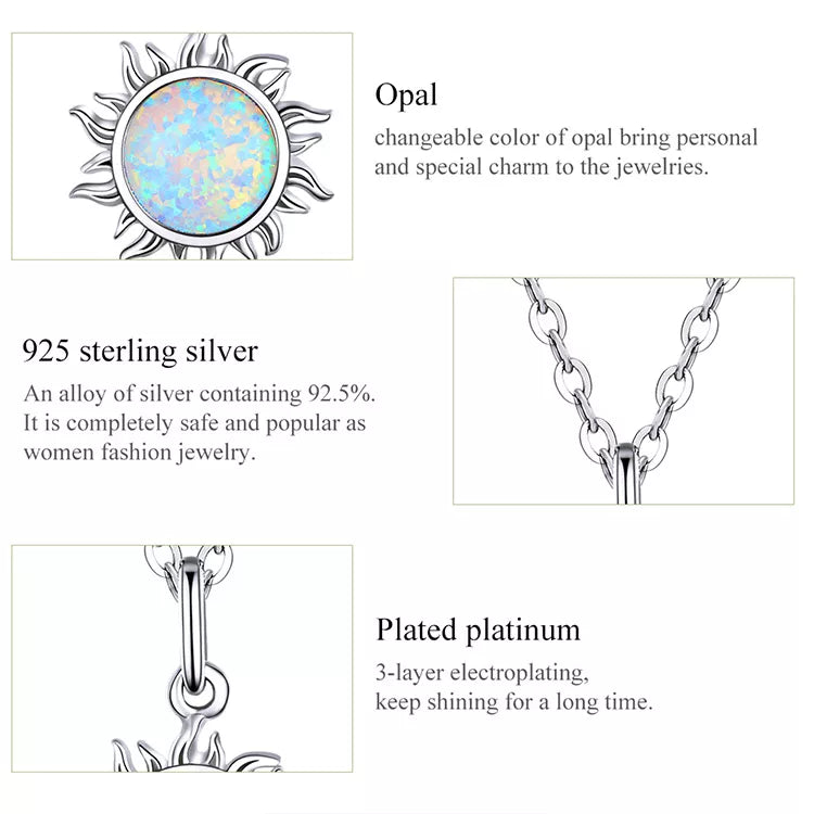 LOna Sun Pendant Necklace Apollo for Women