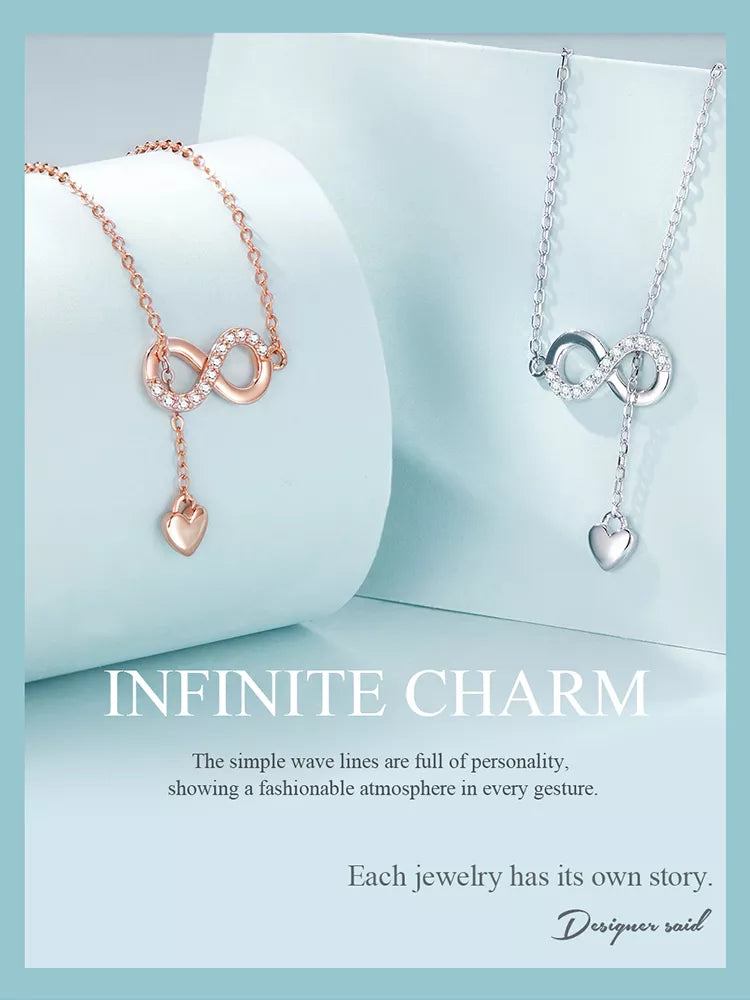 Ktrena Infinity Love Necklaces Forever