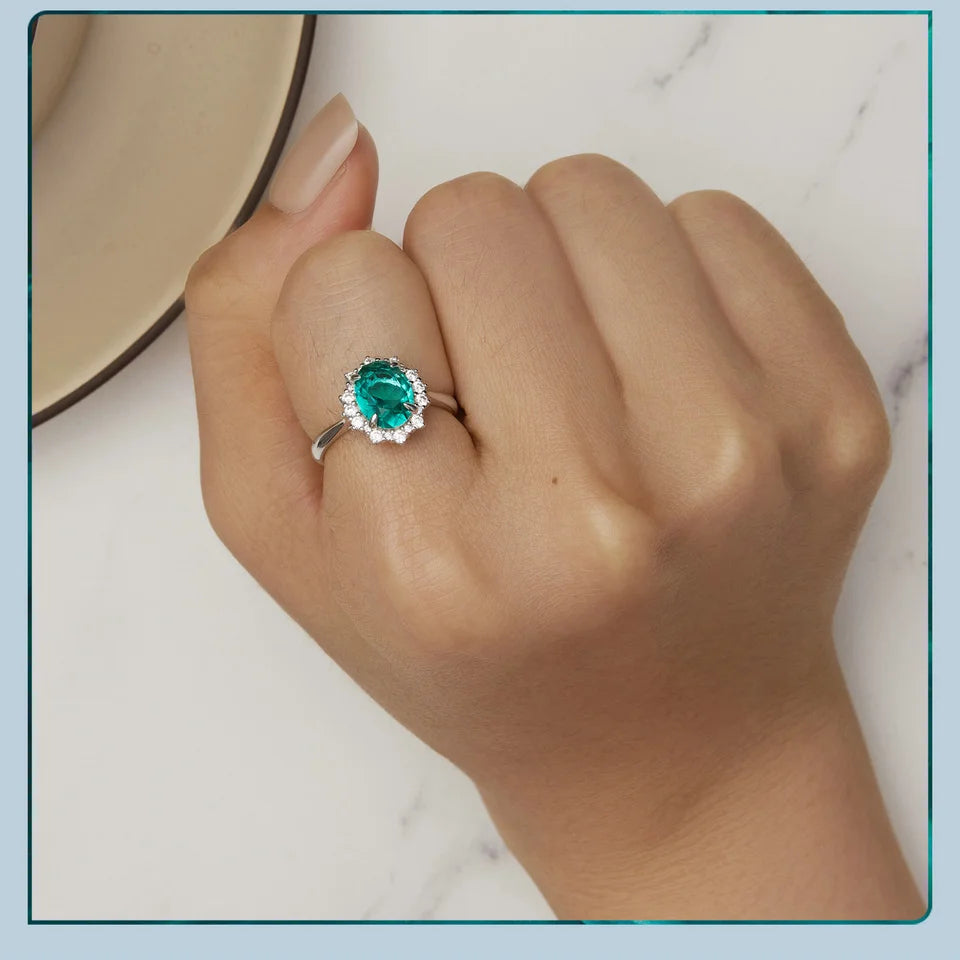 Blair Green Ring