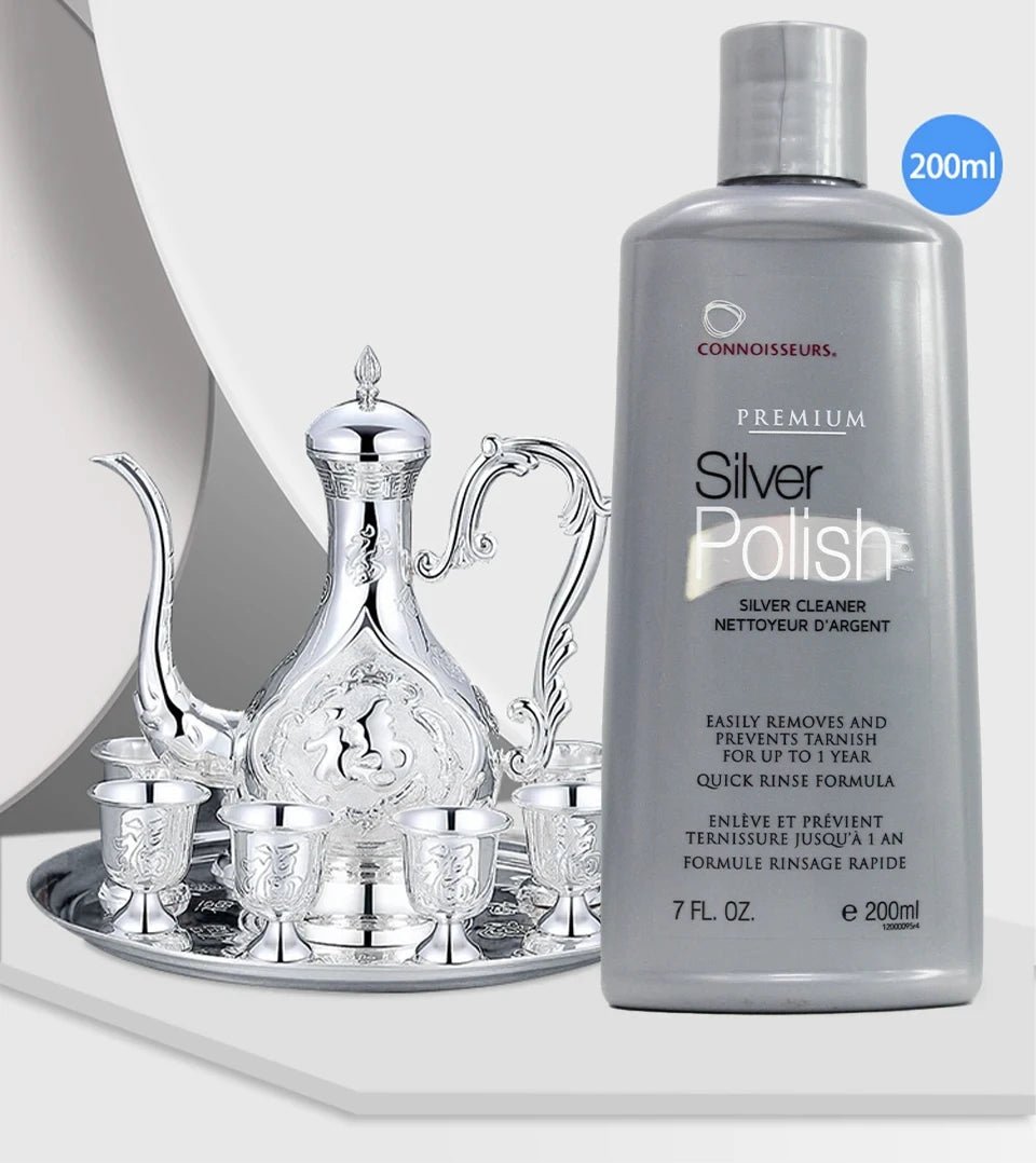 Silver Polish Liquid Oxidized Jewelry Cleaner