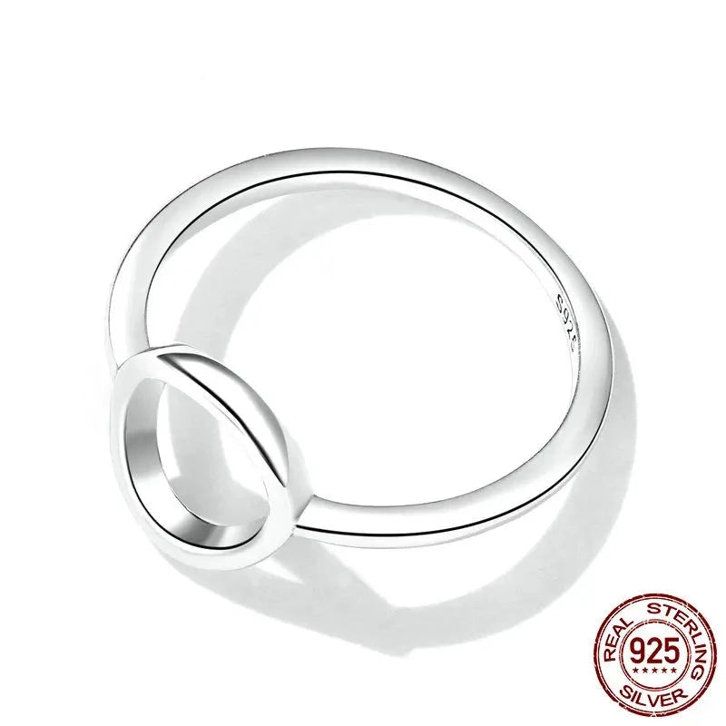 Silver 925 Rings for Women Statement Ring