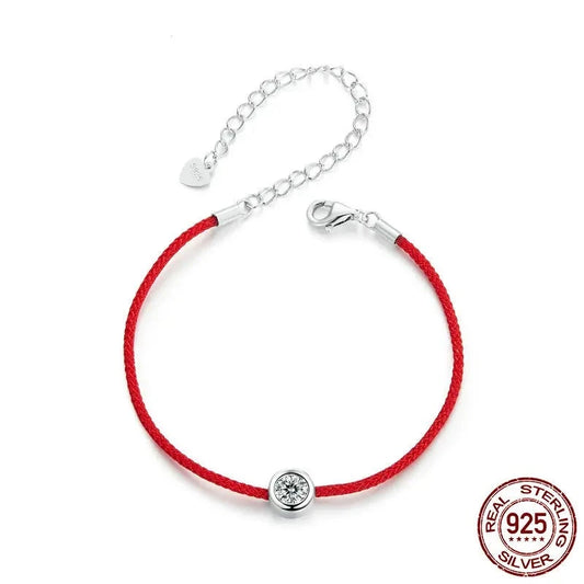 Adelaide Sterling Silver Red String