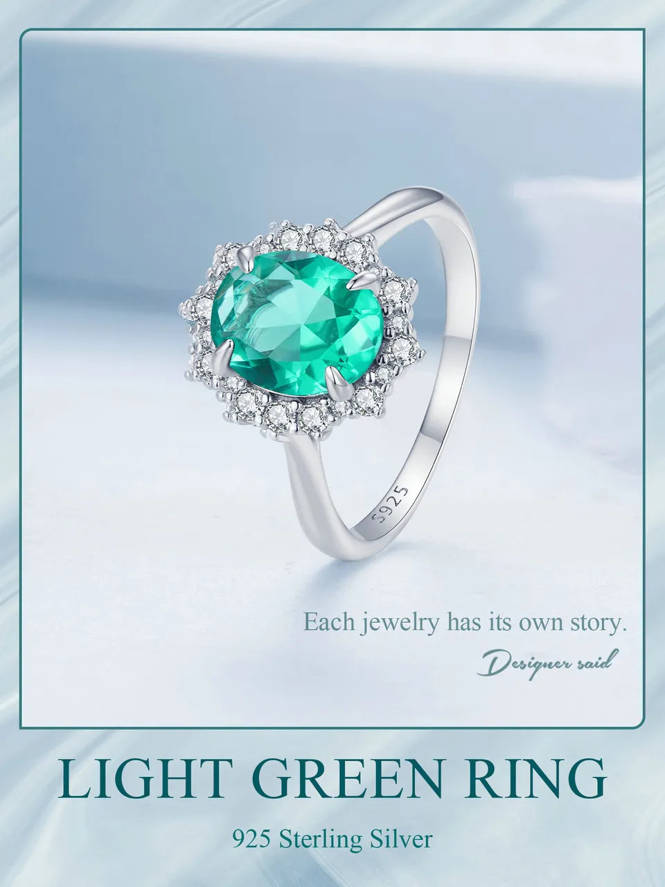 Blair Green Ring
