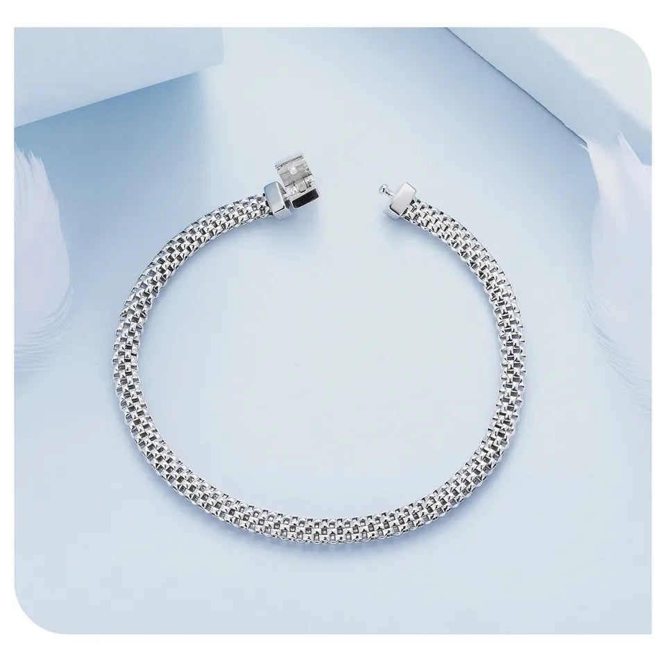 Marya Sterling Silver  Link for Women Platinum  Jewelry