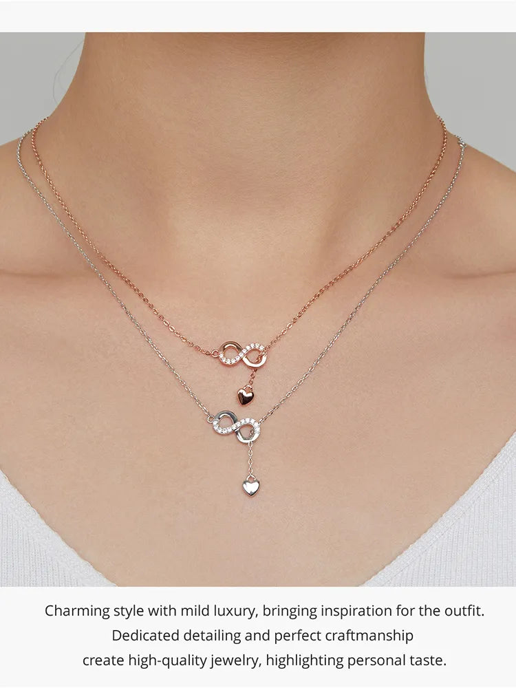 Ktrena Infinity Love Necklaces Forever