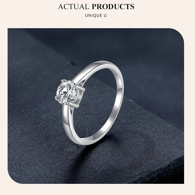 Eviana Ring Moissanite Diamond